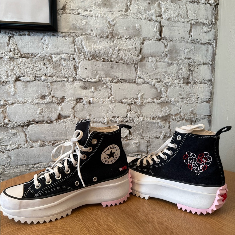 Women's Converse Run Star Hike High Top Platform Sneaker Boots- Valentines 2022